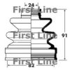 FIRST LINE FCB6002 Bellow, driveshaft